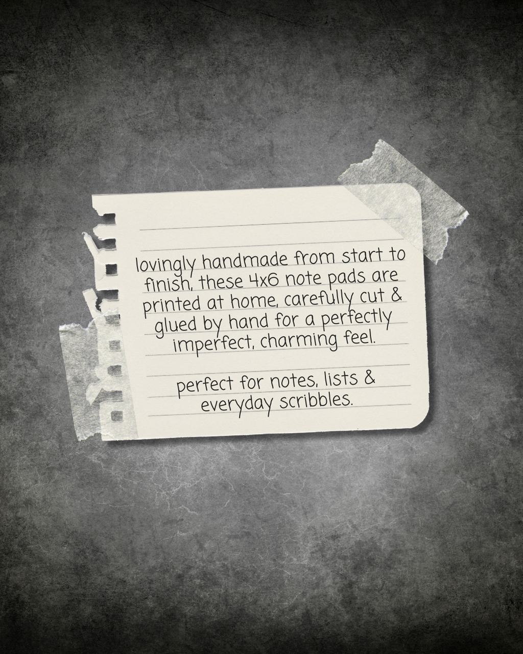 Victorian Mourning | Note Pad
