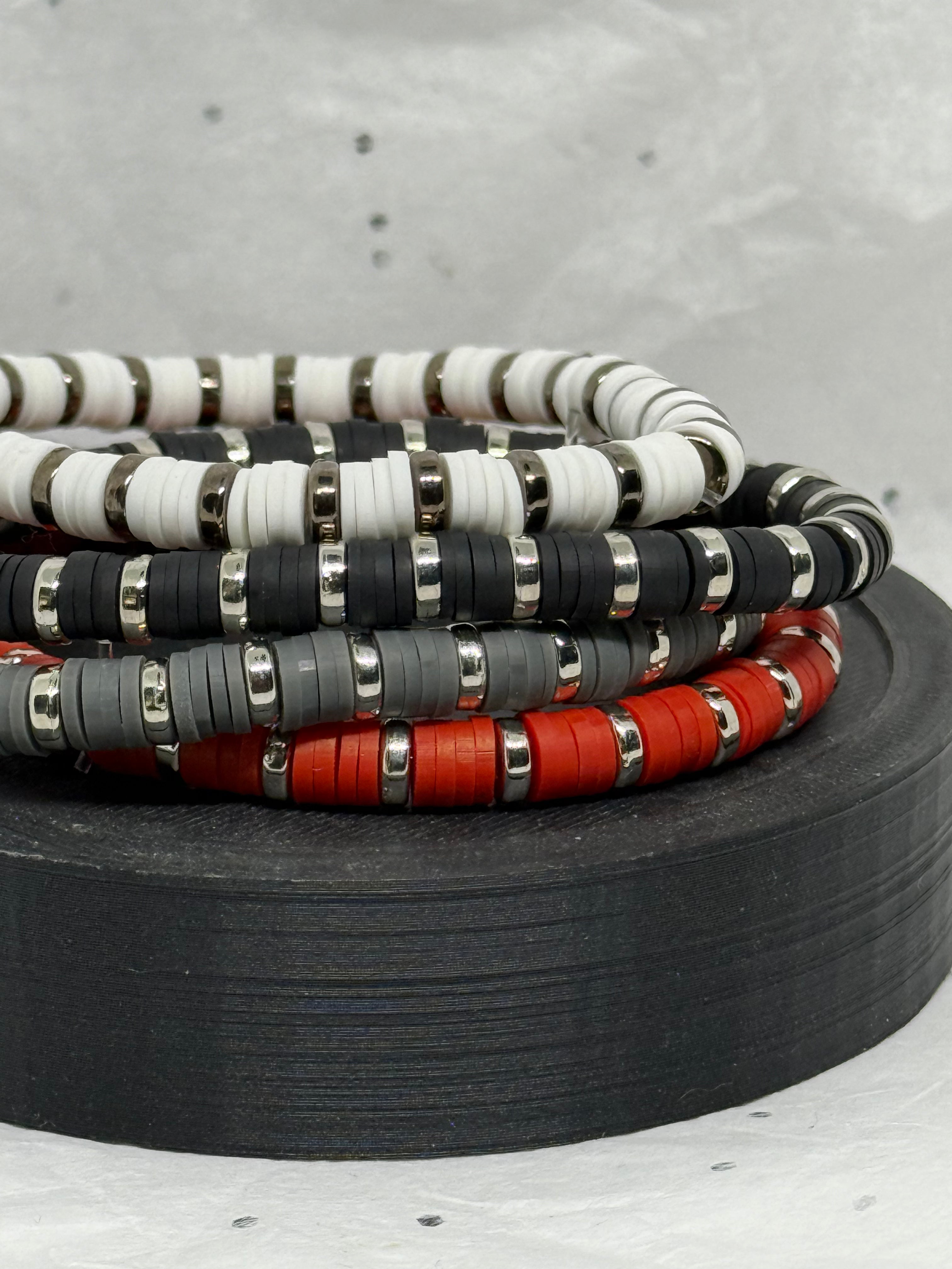 Shadows & Scarlet Bracelet Set (4pk)