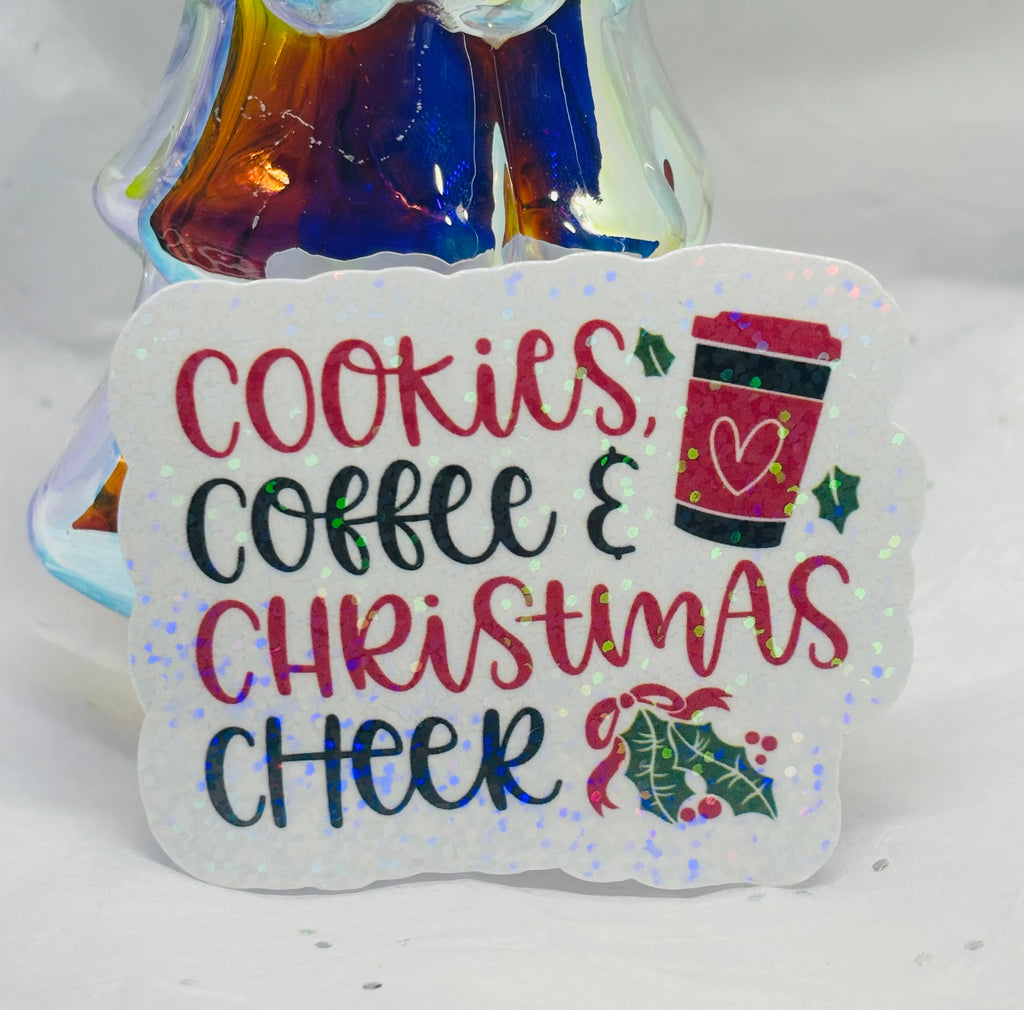 Cookies, Coffee & Christmas Cheer | Sticker