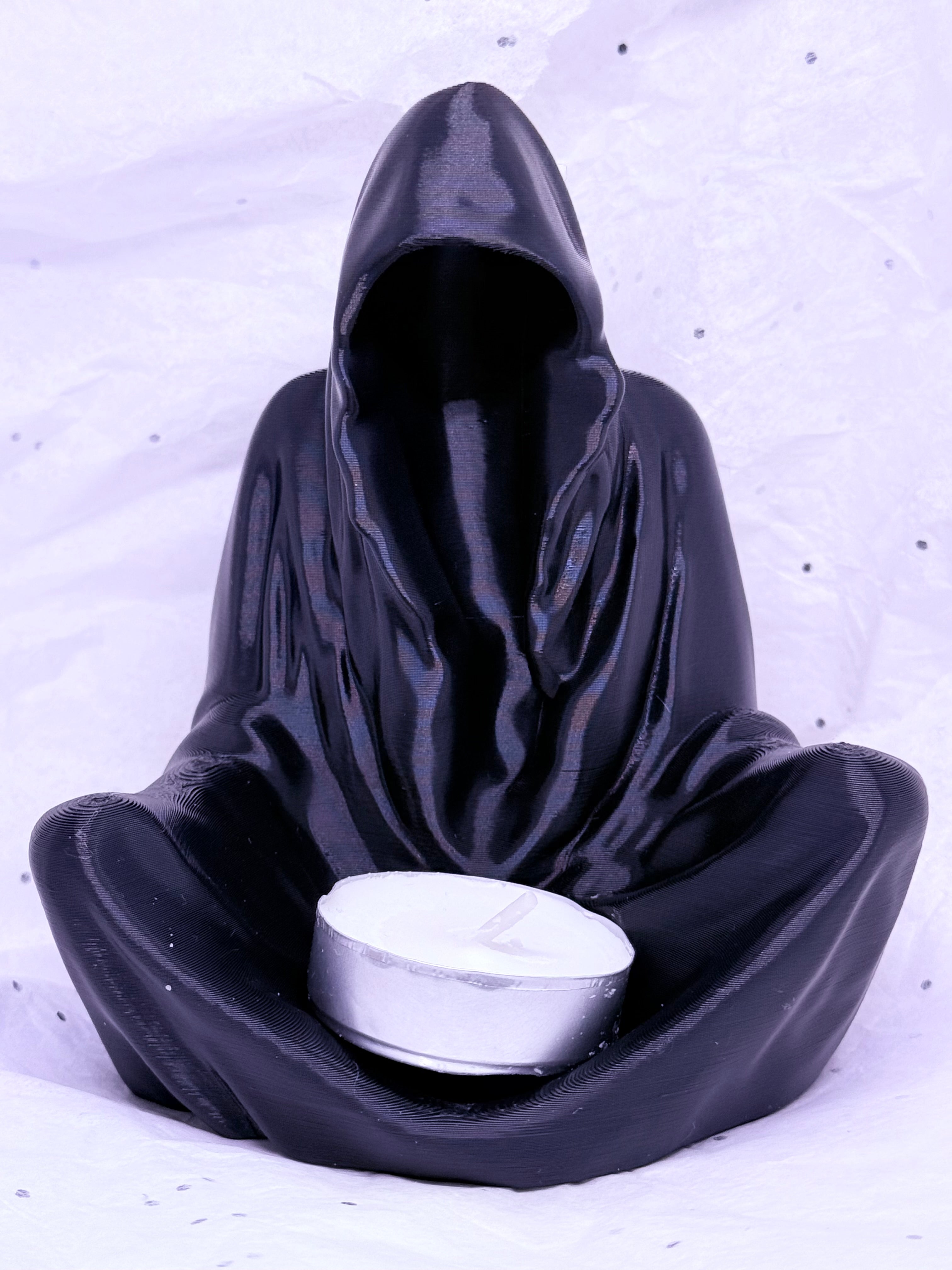 Grim Reaper Tea Light Stand | 3D Printed Decor
