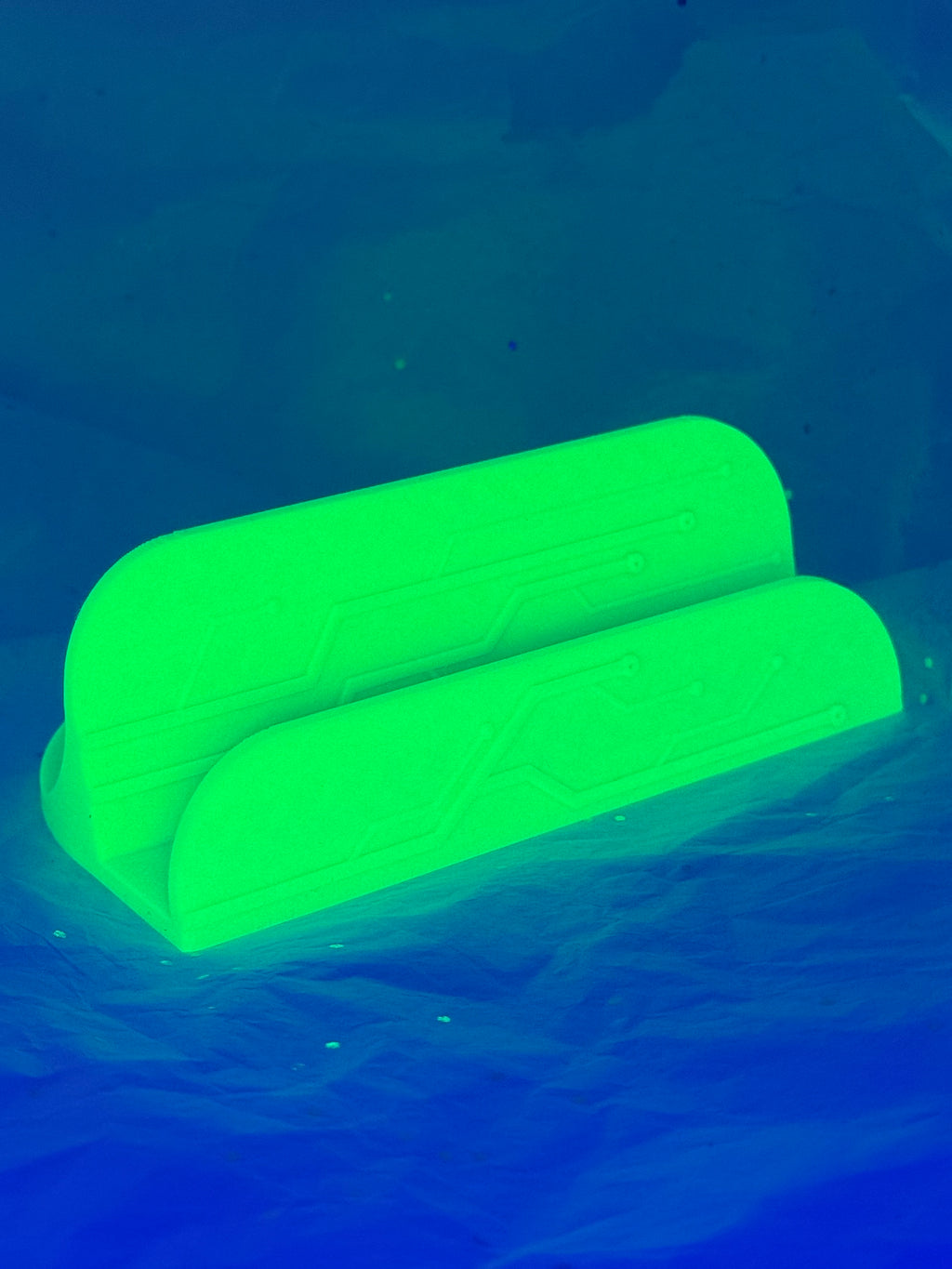 Kindle Holder (Glowing Green) | 3D Printed Decor