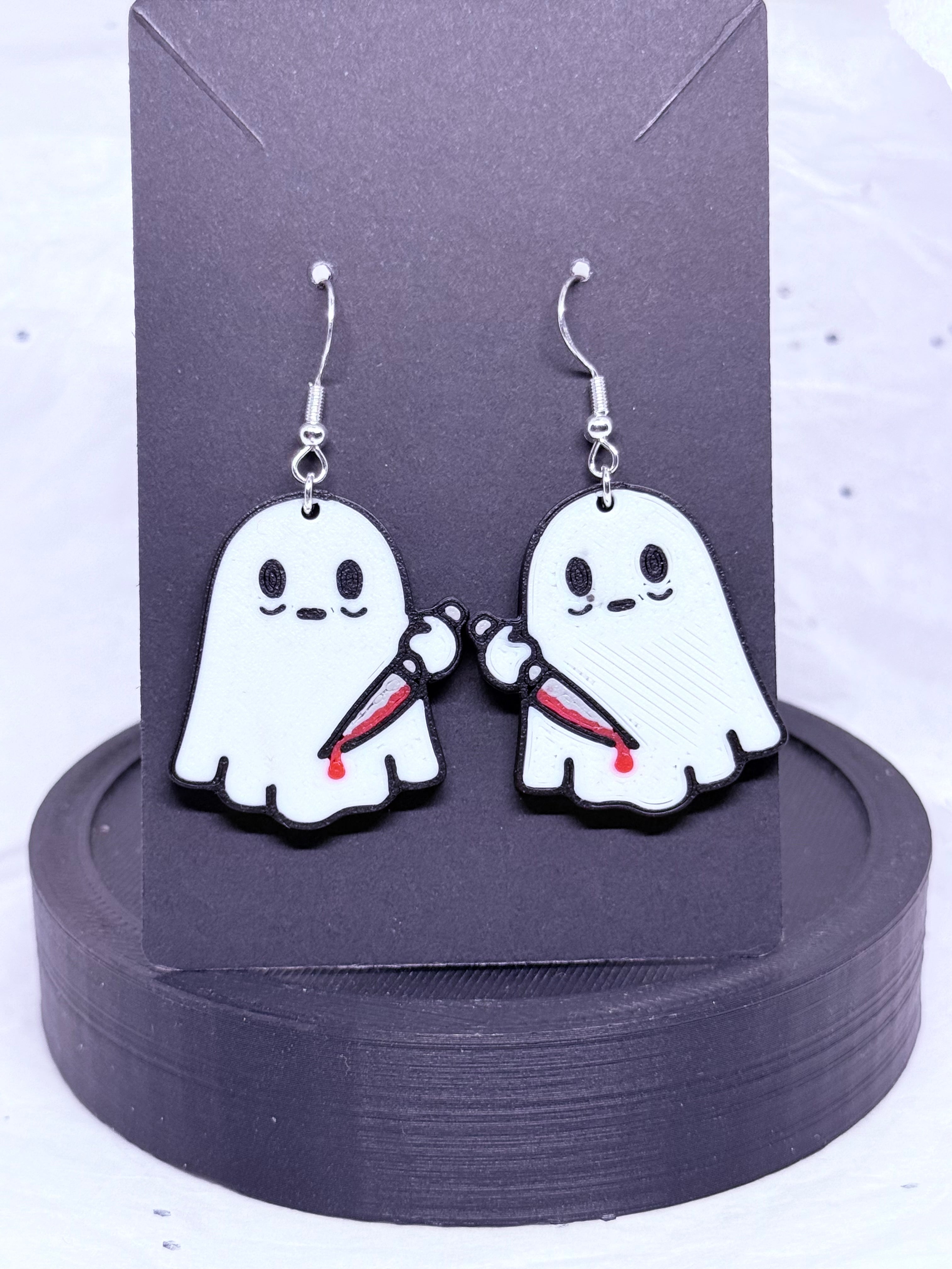 Killer Ghosts | 3D Printed Earrings