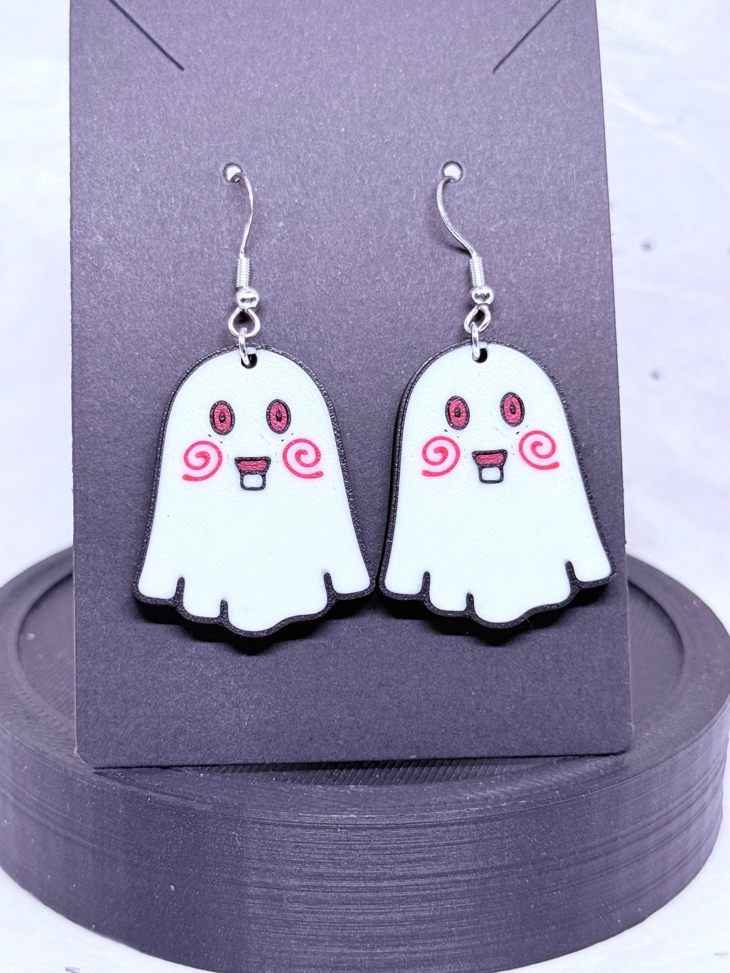 Horror Puppet Ghosts | 3D Printed Earrings