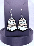 Ghost Mummies | 3D Printed Earrings