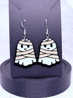 Ghost Mummies | 3D Printed Earrings