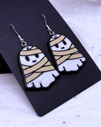 Ghost Mummies | 3D Printed Earrings