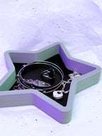 Star Tray (Black & Purple/Green) | 3D Printed Decor