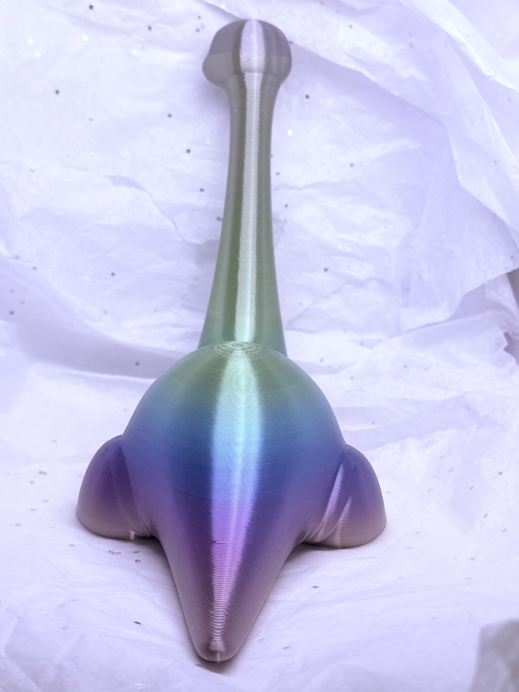 Dinosaur (Soft Rainbow) | 3D Printed Decor