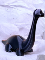 Dinosaur (Black/Orange) | 3D Printed Decor