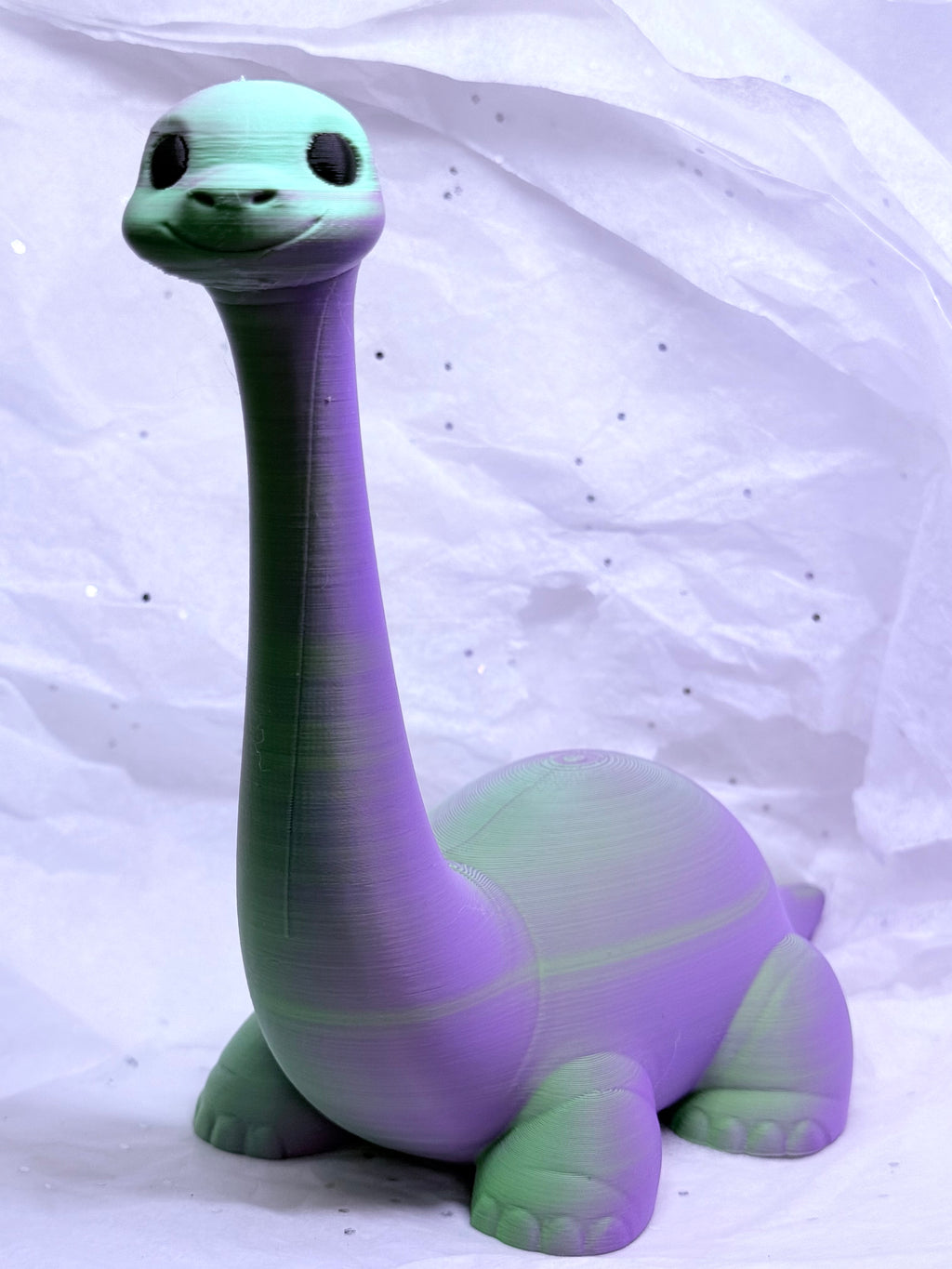 Dinosaur (Purple/Green) | 3D Printed Decor