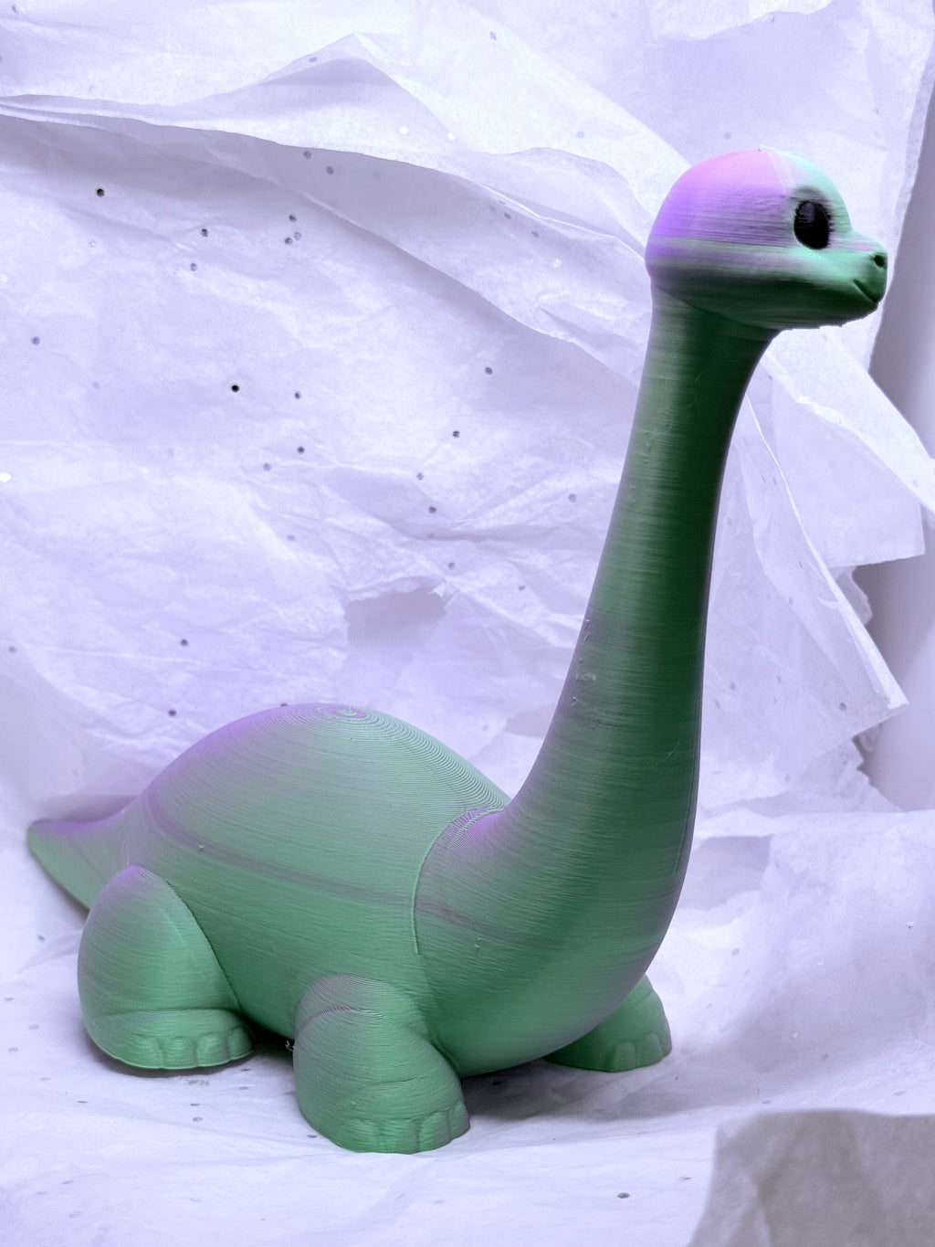 Dinosaur (Purple/Green) | 3D Printed Decor