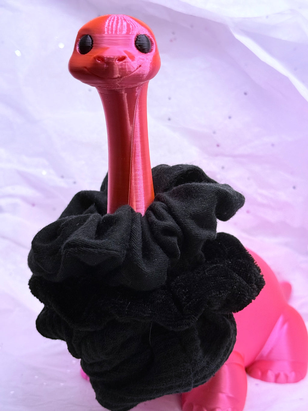 Dinosaur (Silky Magenta) | 3D Printed Decor
