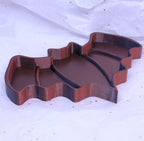 Bat Tray (Black/Orange) | 3D Printed Decor