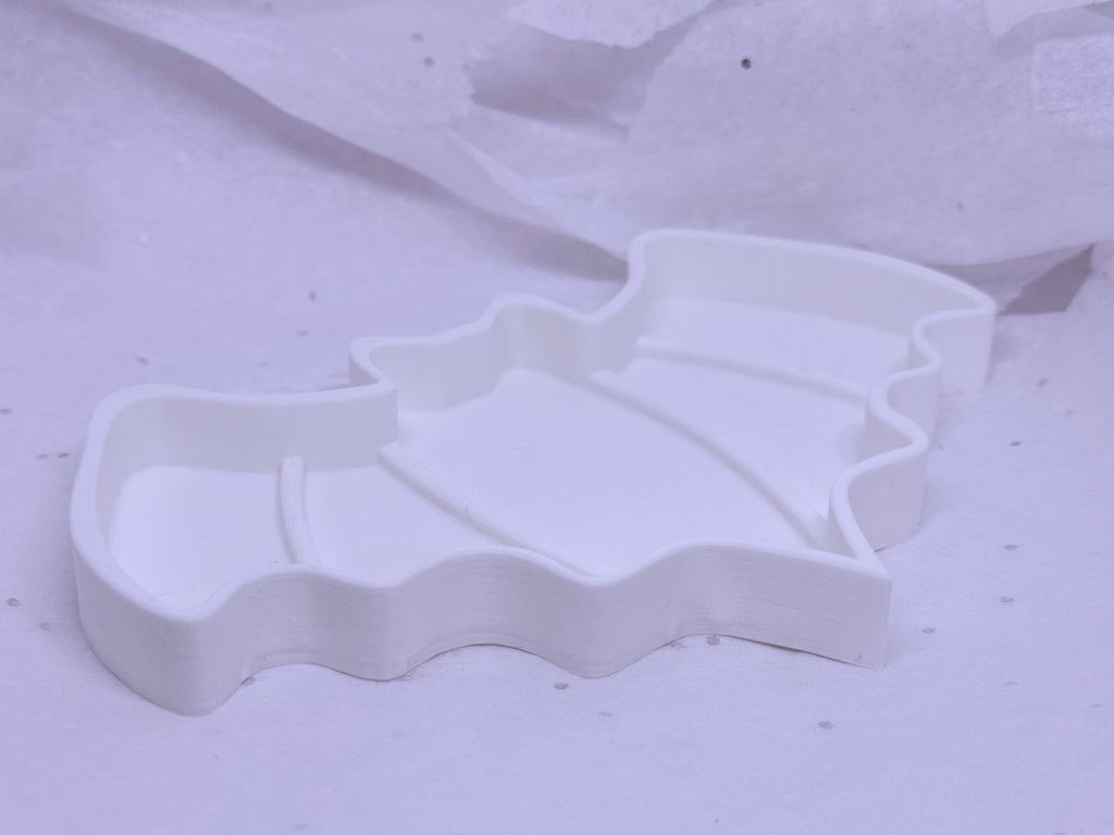 Bat Tray (White) | 3D Printed Decor