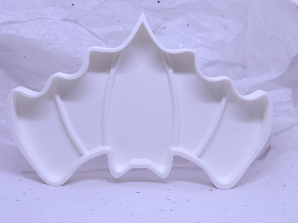 Bat Tray (White) | 3D Printed Decor