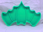 Bat Tray (Glowing Green) | 3D Printed Decor