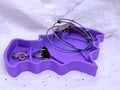Bat Tray (Purple) | 3D Printed Decor