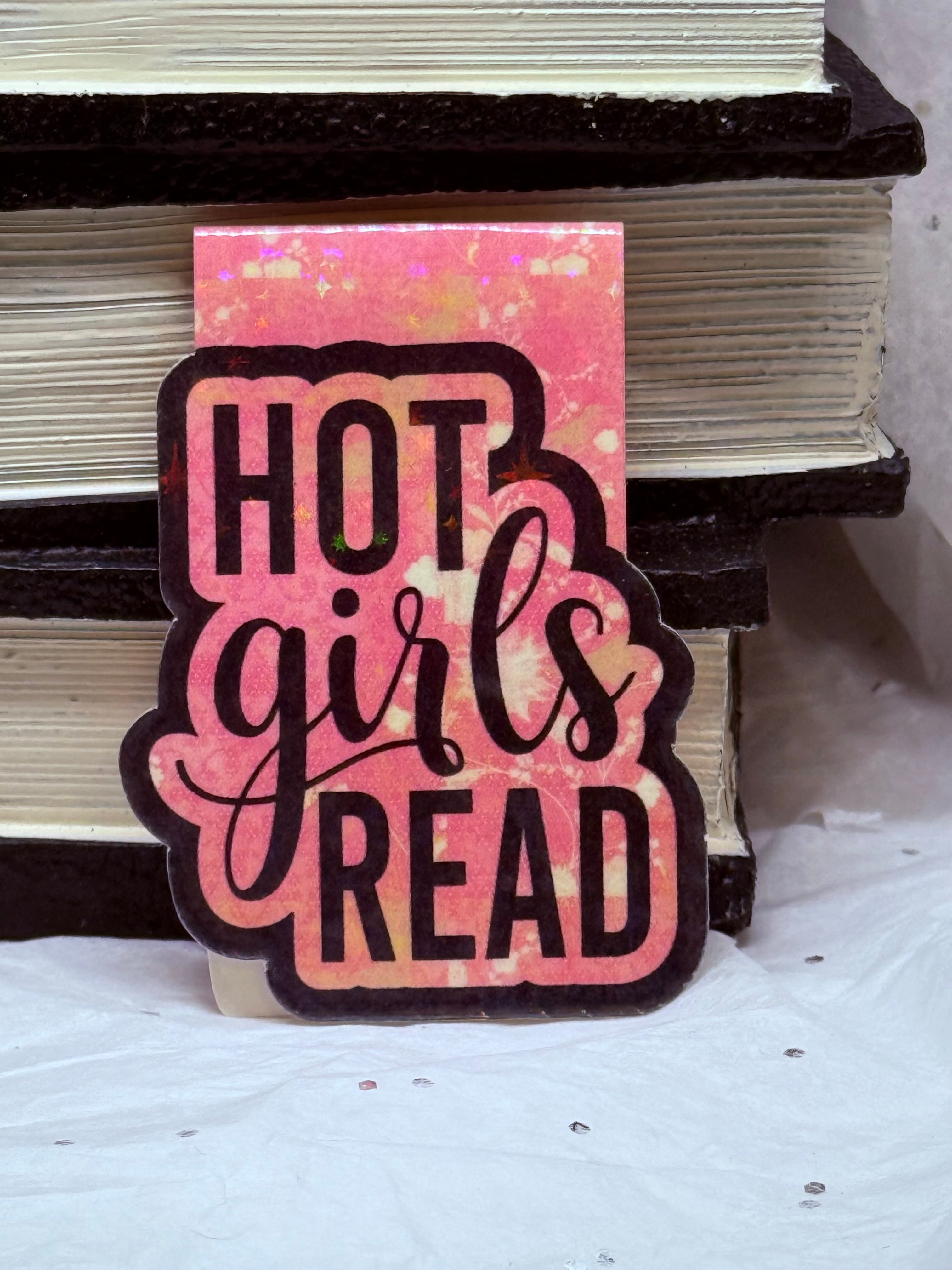 Hot Girls Read Bookmark