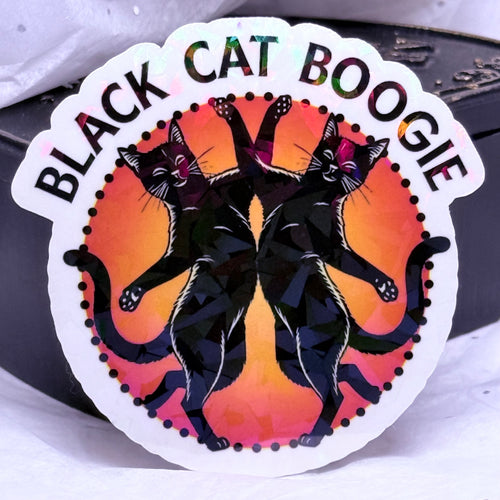 Black Cat Boogie | Sticker