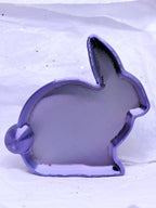 Bunny Tray (Purple/Grey) | 3D Printed Decor