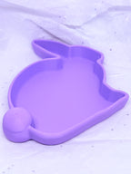 Bunny Tray (Light Purple) | 3D Printed Decor