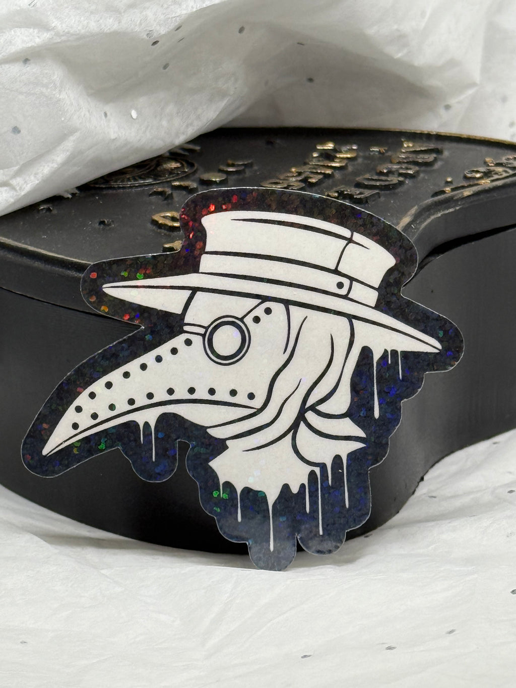 Drippy Plague Doctor | Sticker