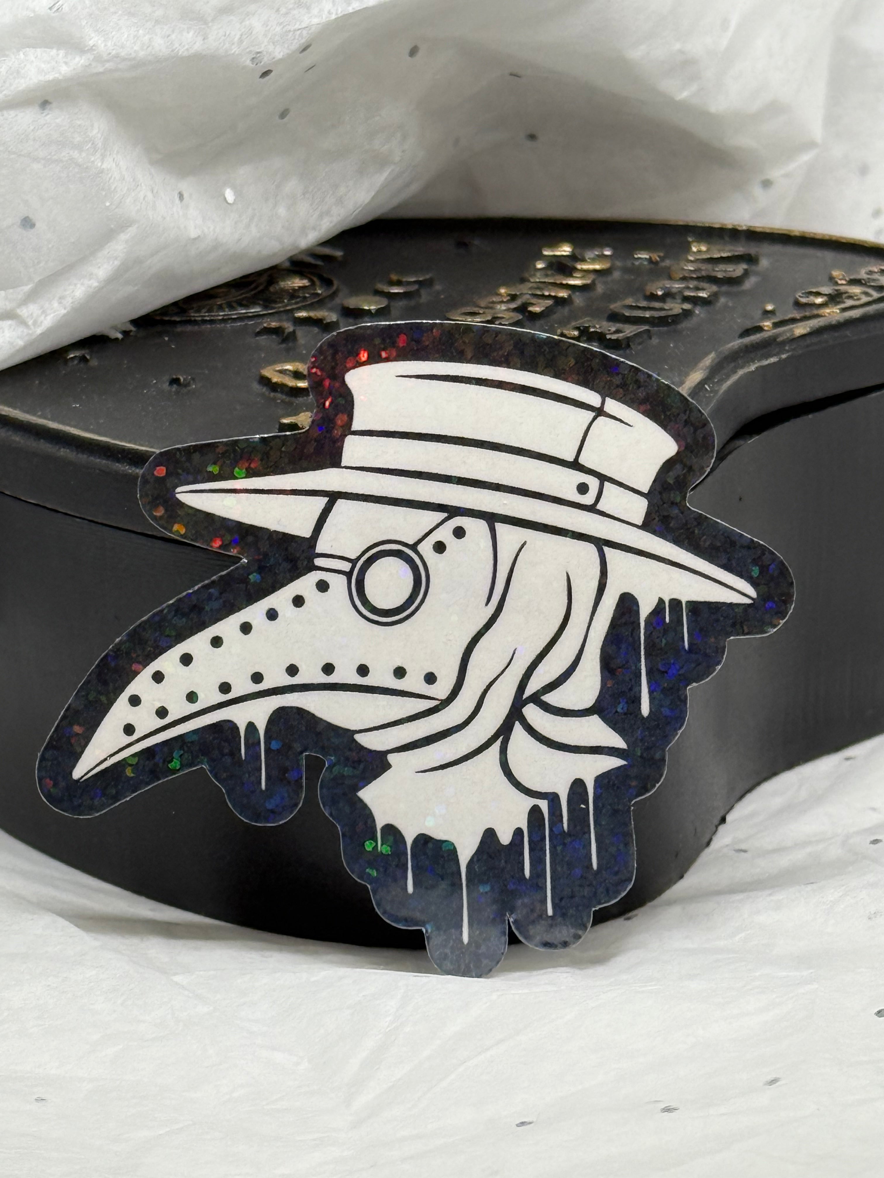 Drippy Plague Doctor Sticker