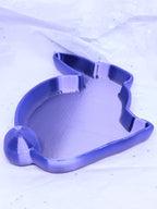 Bunny Tray (Purple/Grey) | 3D Printed Decor