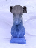 Greyhound Bust (Blue/Purple/Grey) | 3D Printed Decor