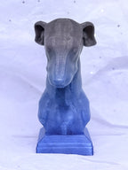Greyhound Bust (Blue/Purple/Grey) | 3D Printed Decor