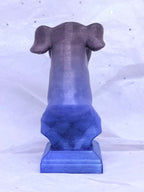 Greyhound Bust (Blue/Purple/Grey) | 3D Printed Decor