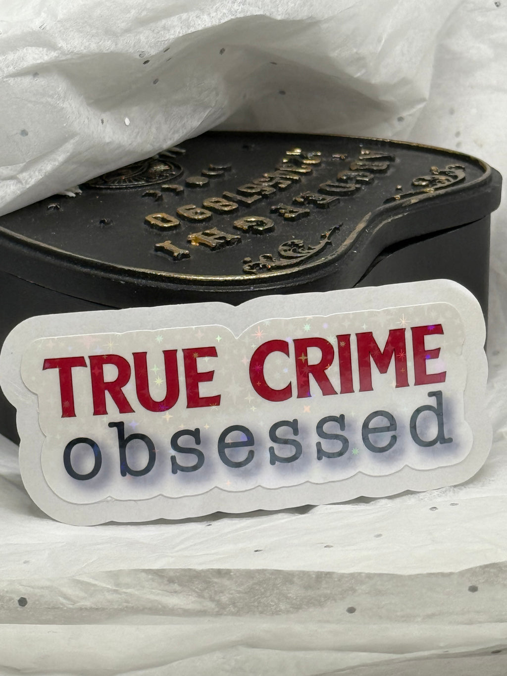 True Crime Obsessed | Sticker
