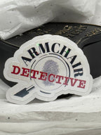 Armchair Detective Sticker
