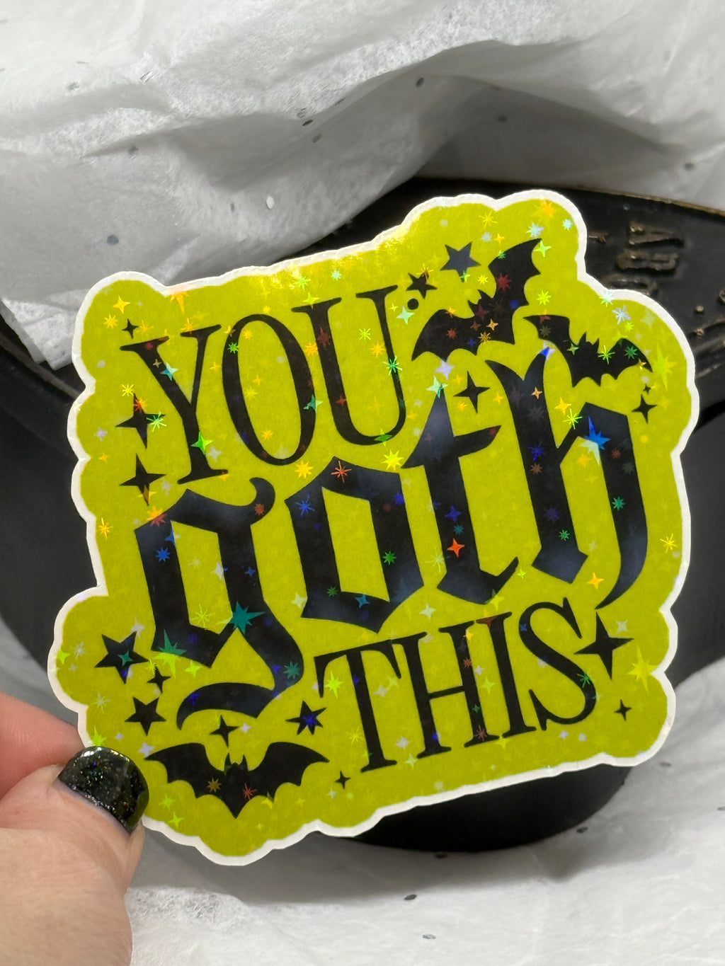 You Goth This Sticker (Yellow/Green)
