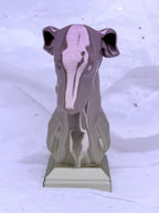 Greyhound Bust (Dusty Gold) | 3D Printed Decor
