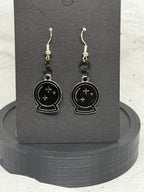 Crystal Ball | Charm Earrings