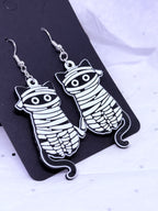 Mummy Cats | 3D Printed Earrings