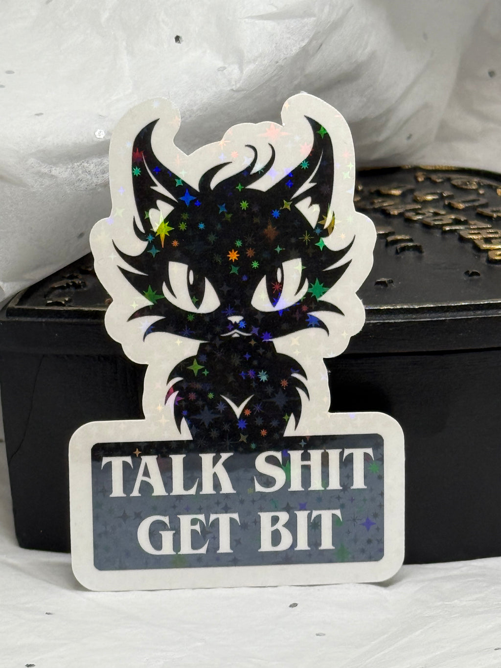Talk Shit Get Bit | Sticker