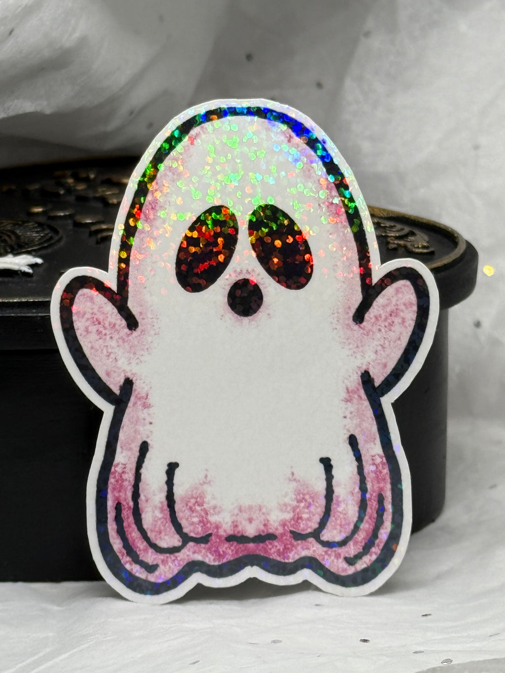 Chubby Ghost Sticker