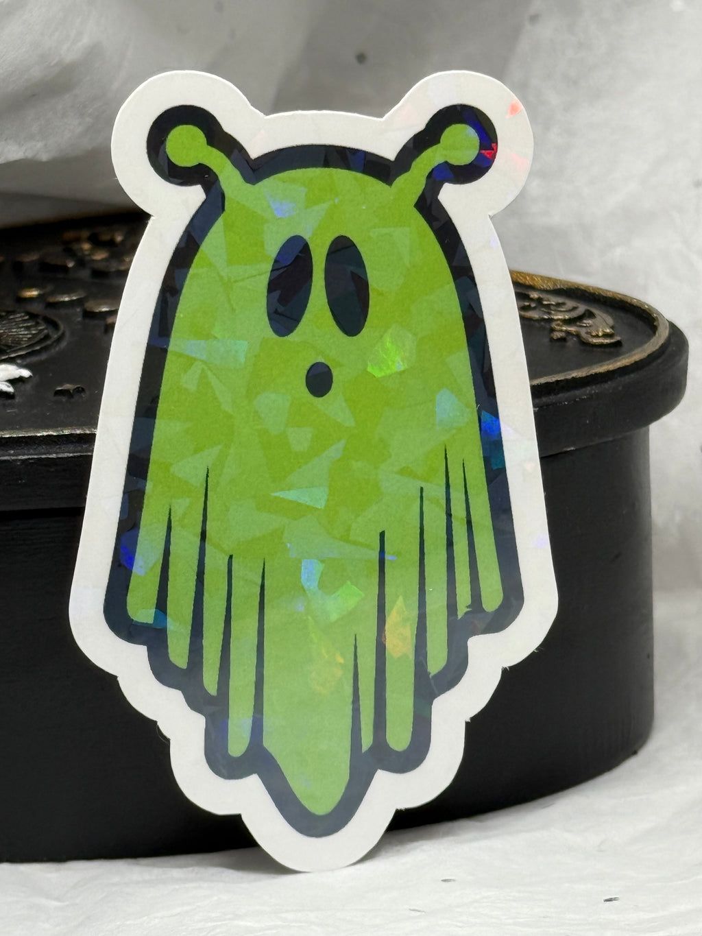 Ghost Shrek Sticker