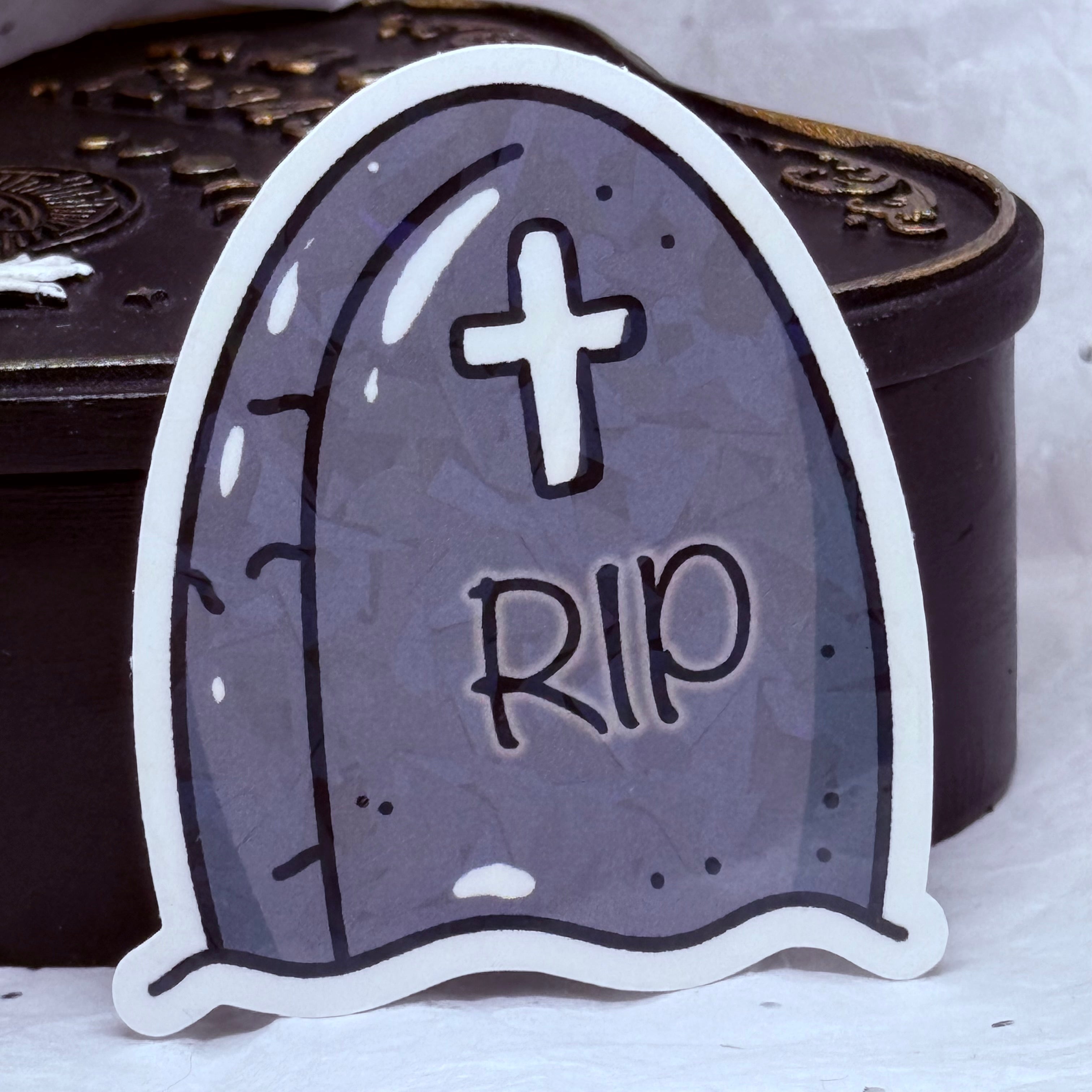 Tombstone Sticker