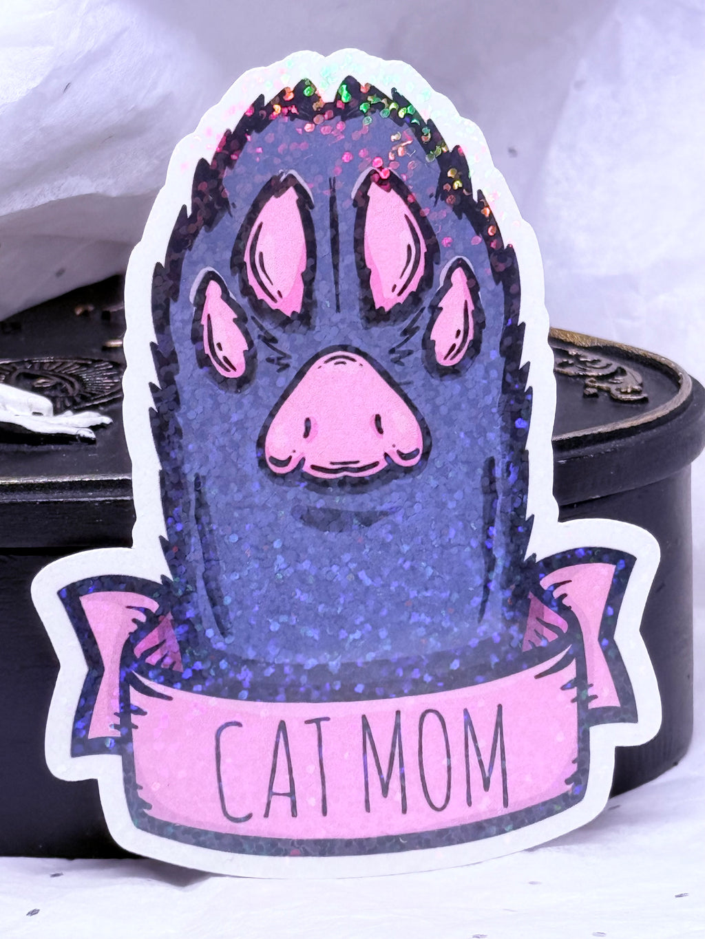 Cat Mom Paw | Sticker