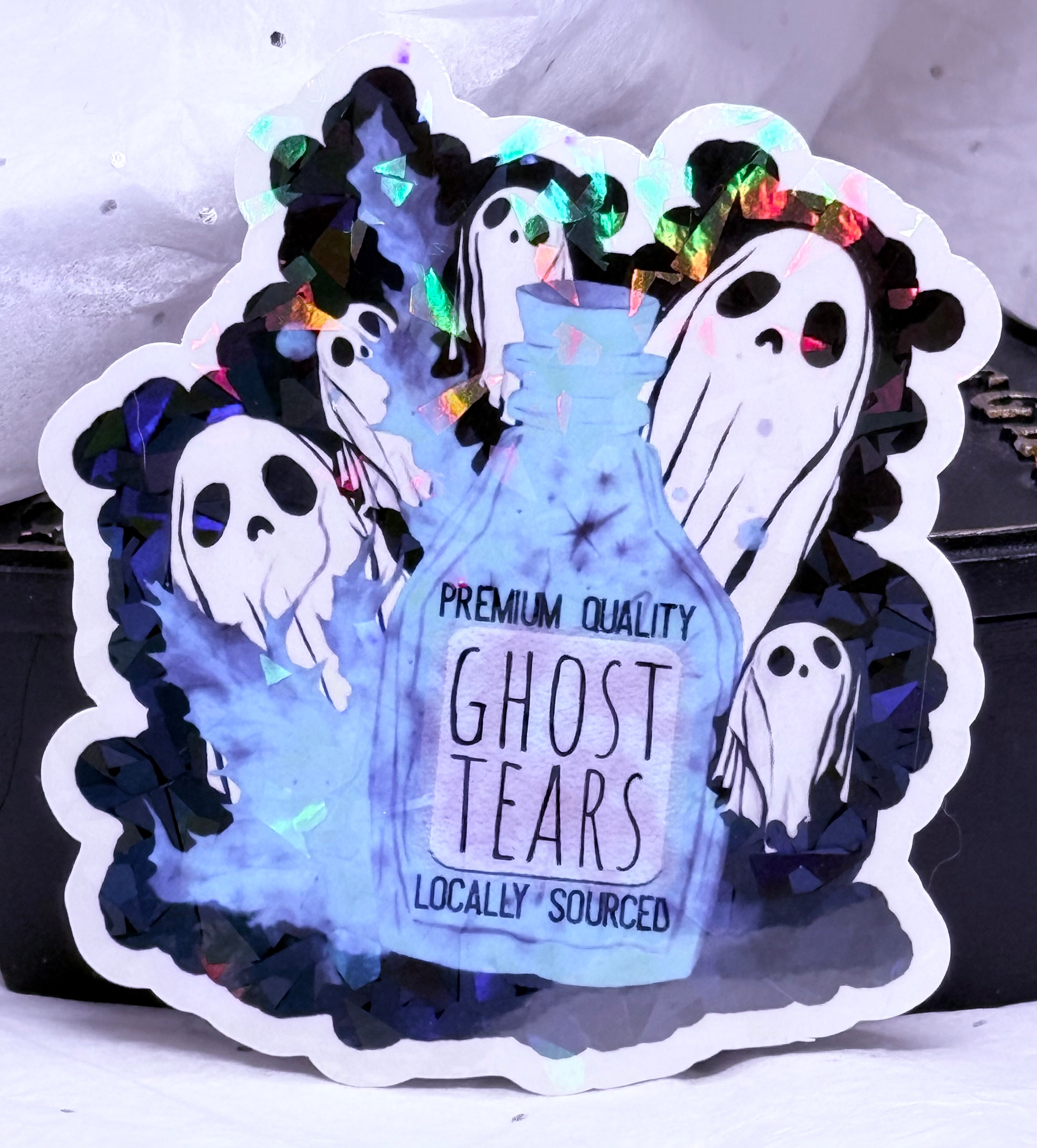 Ghost Tears Sticker