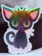 Gremlin Black Cat Sticker