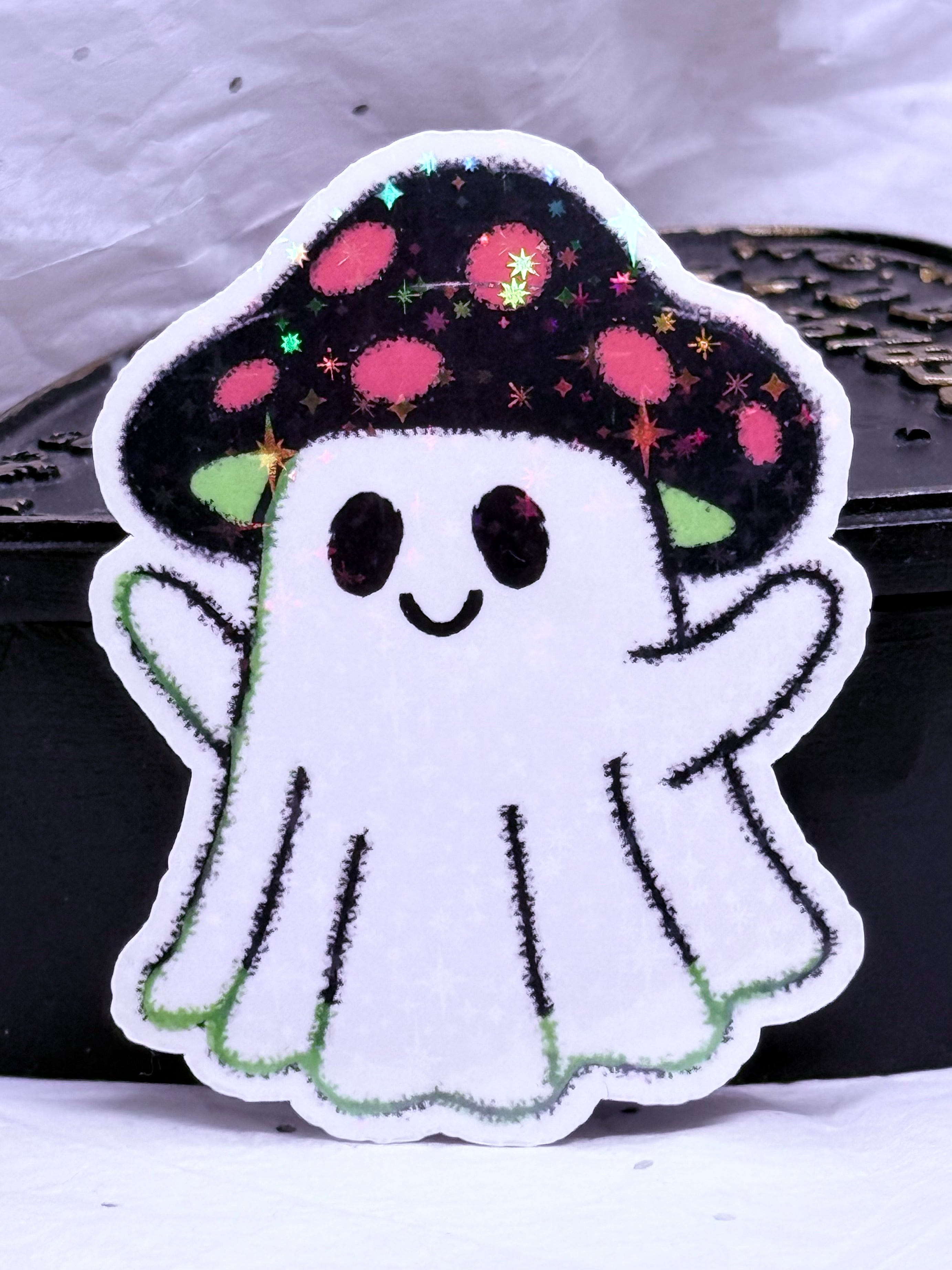 Ghost with Shroom Hat