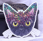 Grimm the Gremlin Cat Sticker