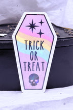 Trick or Treat Coffin | Sticker