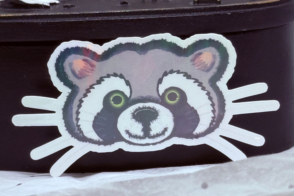 Little Raccoon | Sticker