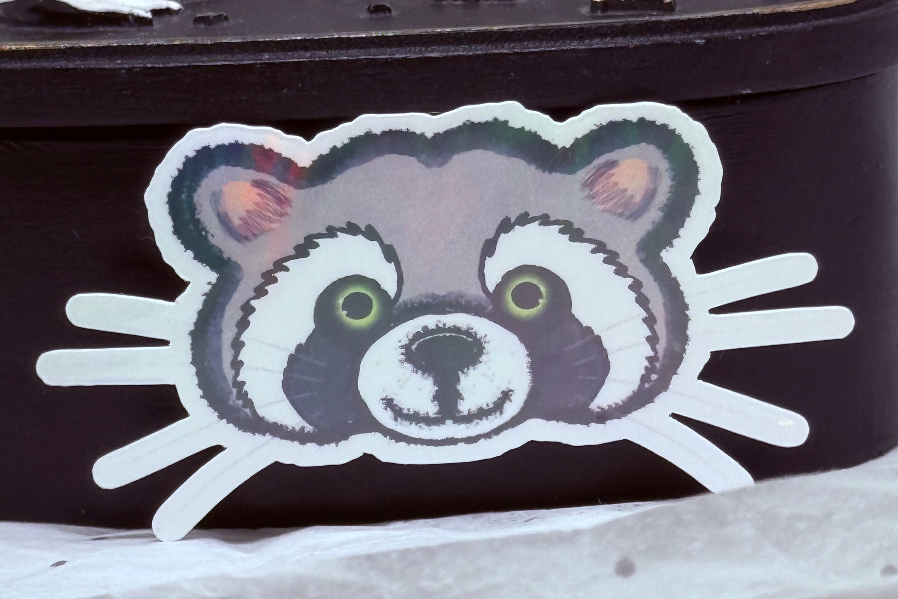 Little Raccoon Sticker