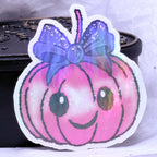 Pink Pumpkin with Bow | Sticker